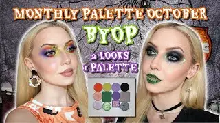 BUILD A SPOOKY PALETTE WITH ME | OCTOBER PALETTE 🎃