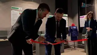 Открытие выставки в музее метро