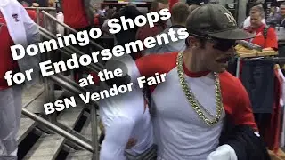 Domingo Ayala Shops for Endorsements at the BSN Vendor Fair