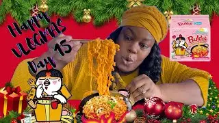 VLOGMAS day 15 | trying the viral buldak carbonara ramen