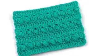 Stripes Pattern of puff stitchs