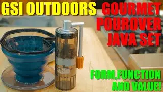 EASY Gourmet Coffee ON THE GO!! - The NEW GSI Gourmet Pour Over Java Set