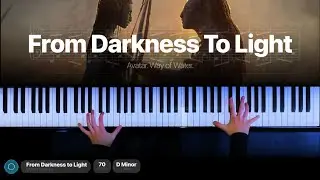 From Darkness to Light. Avatar 2 Simple Piano - Simon Franglen
