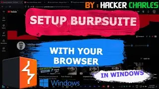 How to setup Burpsuite in Windows || Hacker Charles