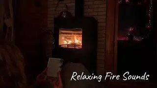 READ WITH ME | No Music | Relaxing Fire Sounds