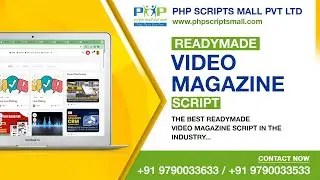Readymade Video magazine Highlight Features 2024 Technical Video demo Readymade PHP Scripts