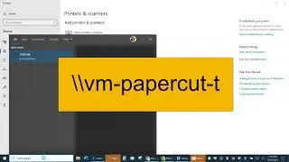 Papercut Software - how to install