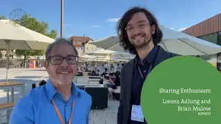 Sharing Enthusiasm for Science: Lorenz Adlung and Brian Malow