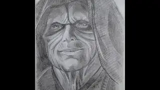 how to draw Palpatine Darth Sidious (Emperor) of the 