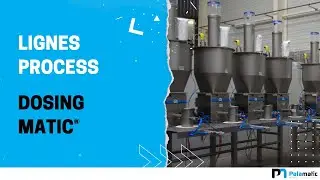 Unité de dosage d'ingrédients semi-automatique - Carrousel doseurs DosingMatic® | Palamatic Process