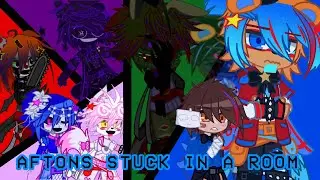 Aftons Stuck In A Room for 24Hrs // Reunion // GLAMMIKE // Terrence AU // My AU! // FNAF // Gacha