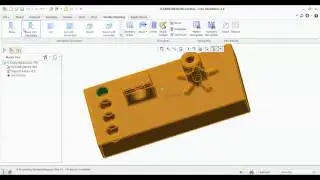 Editing imported bodies using flexible modelling in PTC Creo Parametric