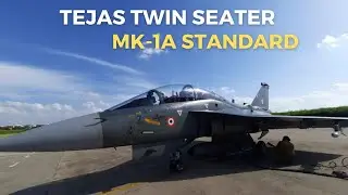 IAF DCAS took sortie in 1st TEJAS MK1A standard trainer.