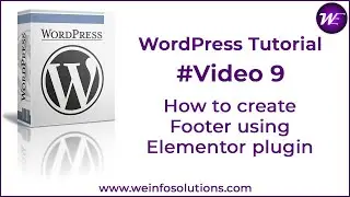 How to create footer using elementor in Oceanwp | How to use Elementor plugin for creating footer