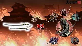 Shadow fight 2 КАТАНА СЁГУНА VS ТЕЛОХРАНИТЕЛЕЙ СЁГУНА