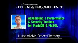Assembling a Performance & Security Toolbox for MariaDB & MySQL - Lukas Vileikis