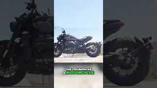 It's comical how huge the Triumph Rocket 3's engine is. 