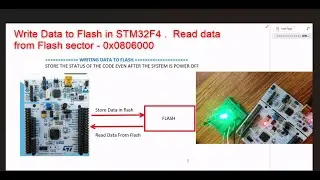 STM32 Flash Write-Read || Save last status in flash || Read from flash 