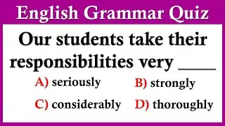Mixed English Grammar Quiz: If you scored 98% on the quiz, your English is Great!