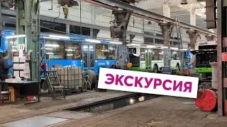КАК РЕМОНТИРУЮТ АВТОБУСЫ? - Мини-экскурсия на СВАРЗ