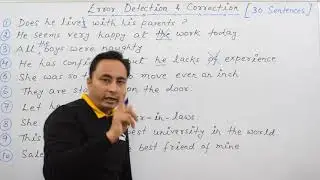 Error Detection & Correction Exercise 2 | Spoken English Guru
