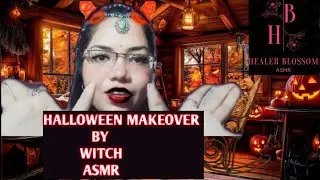 Spooky ASMR Halloween MAKEOVER Magic Happens! Transforming Into a Spooky Queen 👻