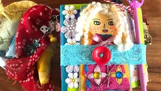 Trashy Junk Journal with TEMU supplies