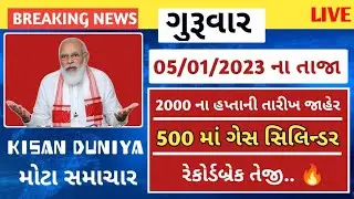 ખેડૂતો માટે 6 મોટા સમાચાર = Kisan Duniya  || commodity Trade / khedut / ikhedut ન્યૂઝ / યોજના