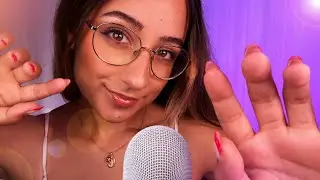 ASMR | Mouth Sounds, Mic Blowing, Whispers & Camera Touching (Close Personal Attention) ❤️