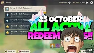 💎Genshin impact redeem code 25 NOVEMBER 2025💎!!