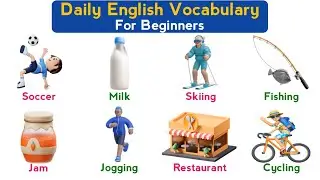 Daily English Vocabulary | Learn Basic English Words for Beginners | Part 4