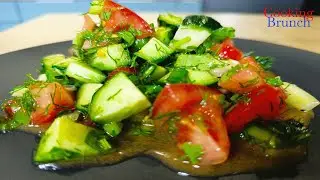 Чем заправить ЛЕТНИЙ САЛАТ? Быстро, просто и вкусно!