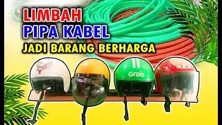 CARA BUAT GANTUNGAN HELM AESTETIC DARI PIPA KABEL