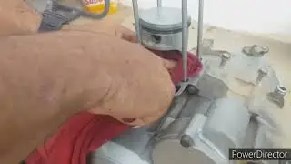 CRF 230 fumaçando. problema resolvido