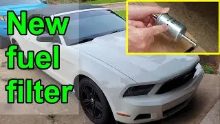 How to replace fuel filter, Ford Mustang 2005-2010