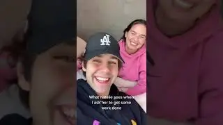 What Natalie Sees When David Asks Her to Get Some Work Done