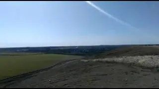 Полет с Аютинского терриконника