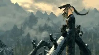 Skyrim Драконы!!!