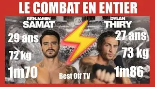 DYLAN vs BENJI Le COMBAT de BOXE en ENTIER + APRÈS COMBAT Le GAGNANT/ Les POMPIERS pour Le PERDANT !