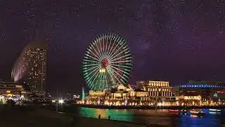 Photographing Yokohama Cosmo World in Long exposure