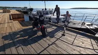 ПУТЬ К БЕЛОМУ МОРЮ. НА МОЩНОМ  ЭЛЕКТРО САМОКАТЕ CITY COCO 2 WD, 4000 WT