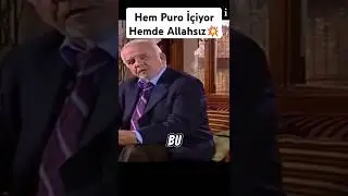 Hem puro içiyor hemde Allahsız!! #kurtlarvadisi