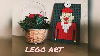 LEGO Art | ЛЕГО Картина - Santa Claus (Tutorial)