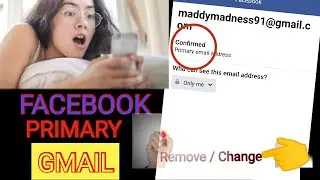How to Change Primary Email on Facebook/ Facebook primary email kaise hataye/Fb primary email remove
