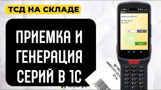 Как принять товар в 1С без штрихкода на ТСД?