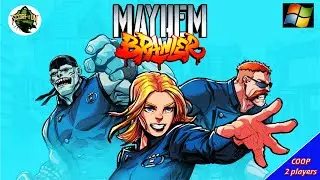 Mayhem Brawler (PC). Прохождение в коопе.