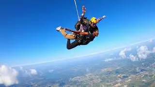 JAMAICAN GOES SKY DIVING IN MICHIGAN