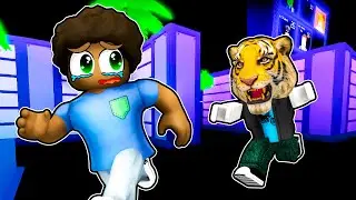 Roblox OUTRUN THE TIGER!