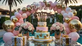 Quick & Beautiful Birthday Video for Friends & Family 🎂