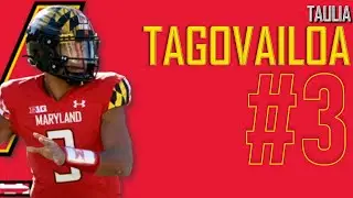 Taulia Tagovailoa | #𝟛 | Maryland Terrapins Quarterback
